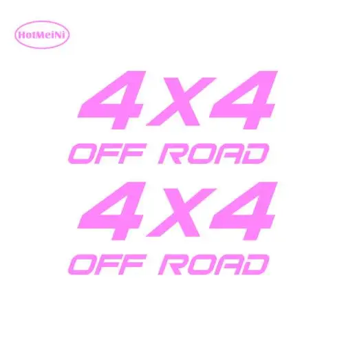 HotMeiNi 2X 4X4 OFF ROAD Suv Interesting Vinyl Decals Car Sticker Car-styling For Window Bumper Laptop JDM Racing 16*16.4cm | Автомобили и