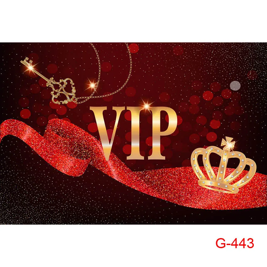 golden gold king crown vip red curtains bokeh backdrops Vinyl cloth High quality Computer print party background | Электроника