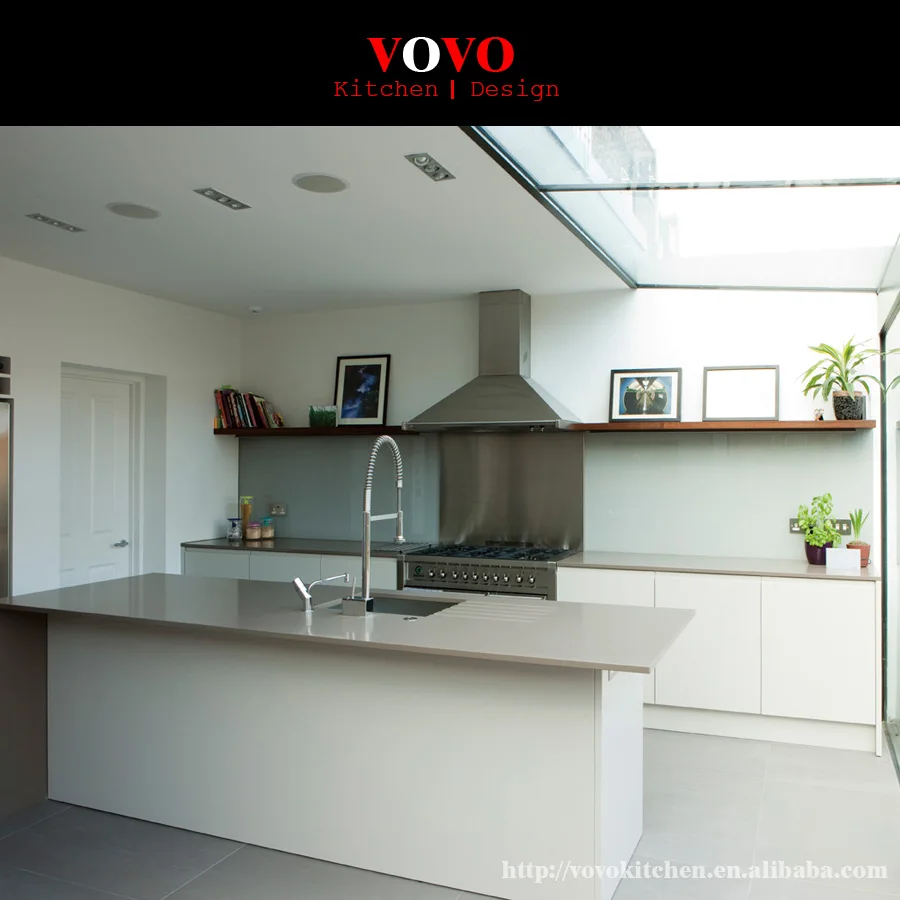 Фото Белый глянцевый современный кухонный Остров|kitchen island|kitchen island moderngloss kitchen |
