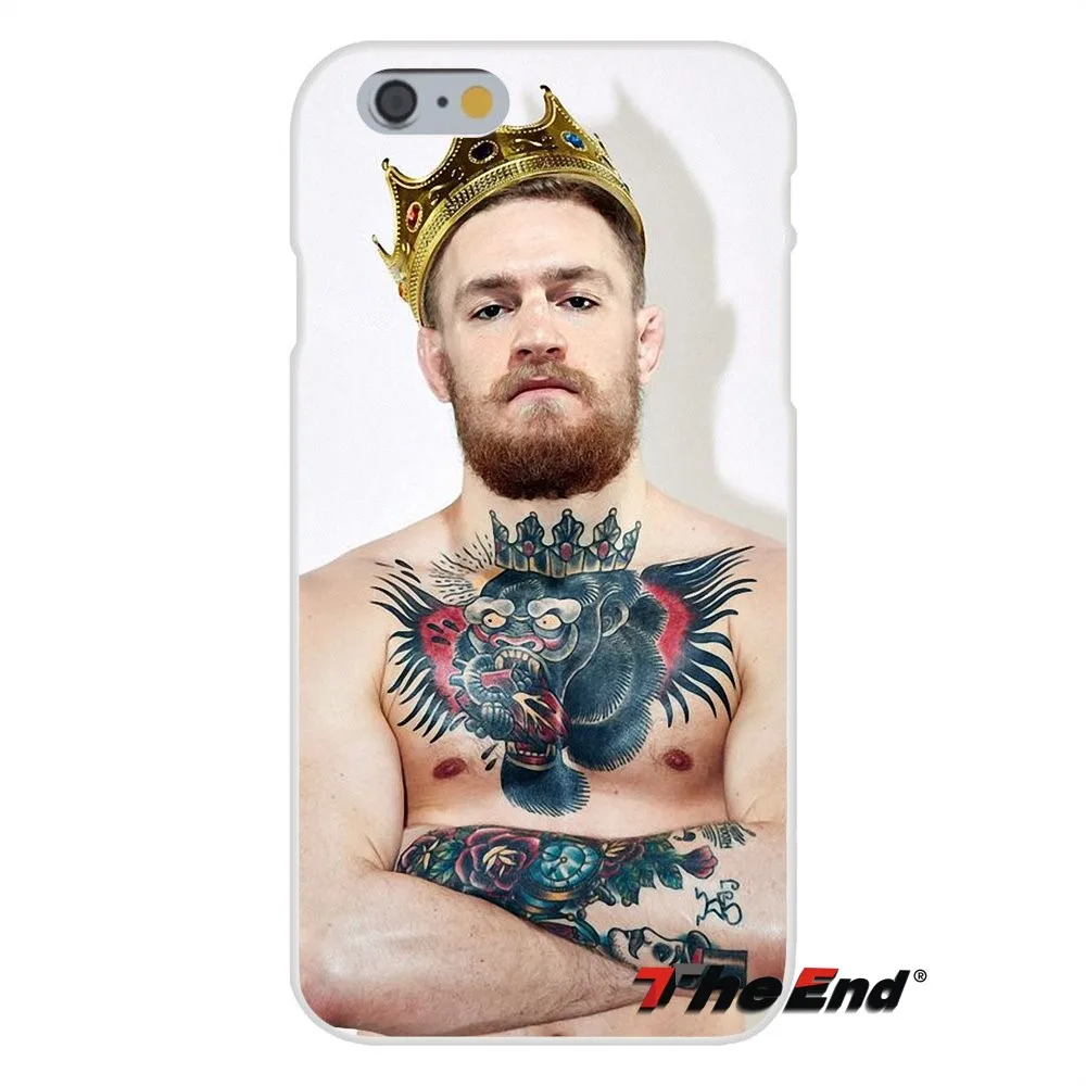 Известный conor mcgregor Модный мягкий силиконовый чехол для iPhone X 4 4S 5 5S 5C SE 6 6S 7 8 Plus Galaxy