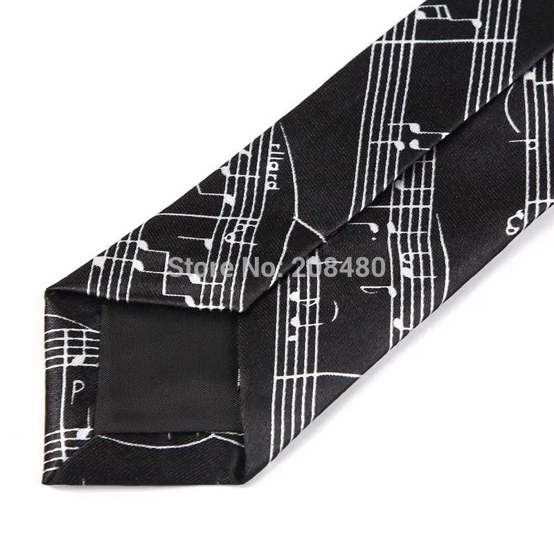 Галстук шириной 2 дюйма мужской галстук для вечерние Sound Spectrumd/Music смешанный