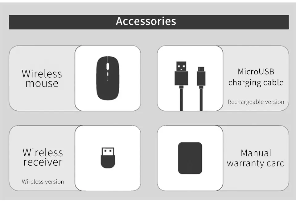 2.4 ГГц Мышь Беспроводной Перезаряжаемые USB Мышь эргономичный бесшумный ПК мини-ноутбук Тетрадь Мышь для Оконные рамы/ mac OS