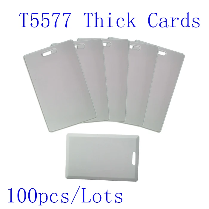 100 шт. Толстые RFID-карты 125