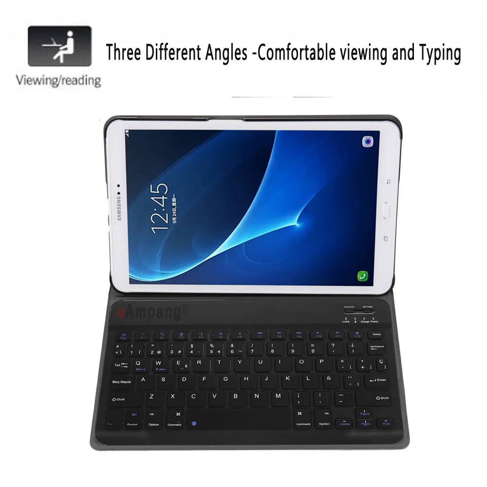 Английский русским и испанским языком чехол для Samsung Galaxy Tab A A6 10 1 2016 SM-T580 SM-T585 T580 T585
