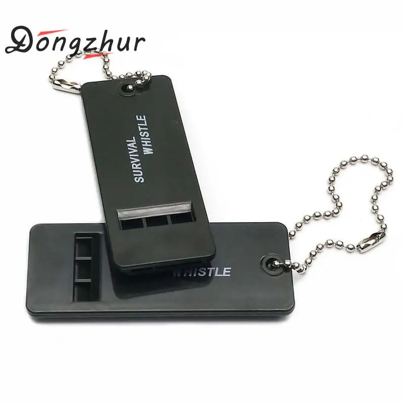 Спасательный свисток пластиковых супер громкий звуковой сигнал аварийный для