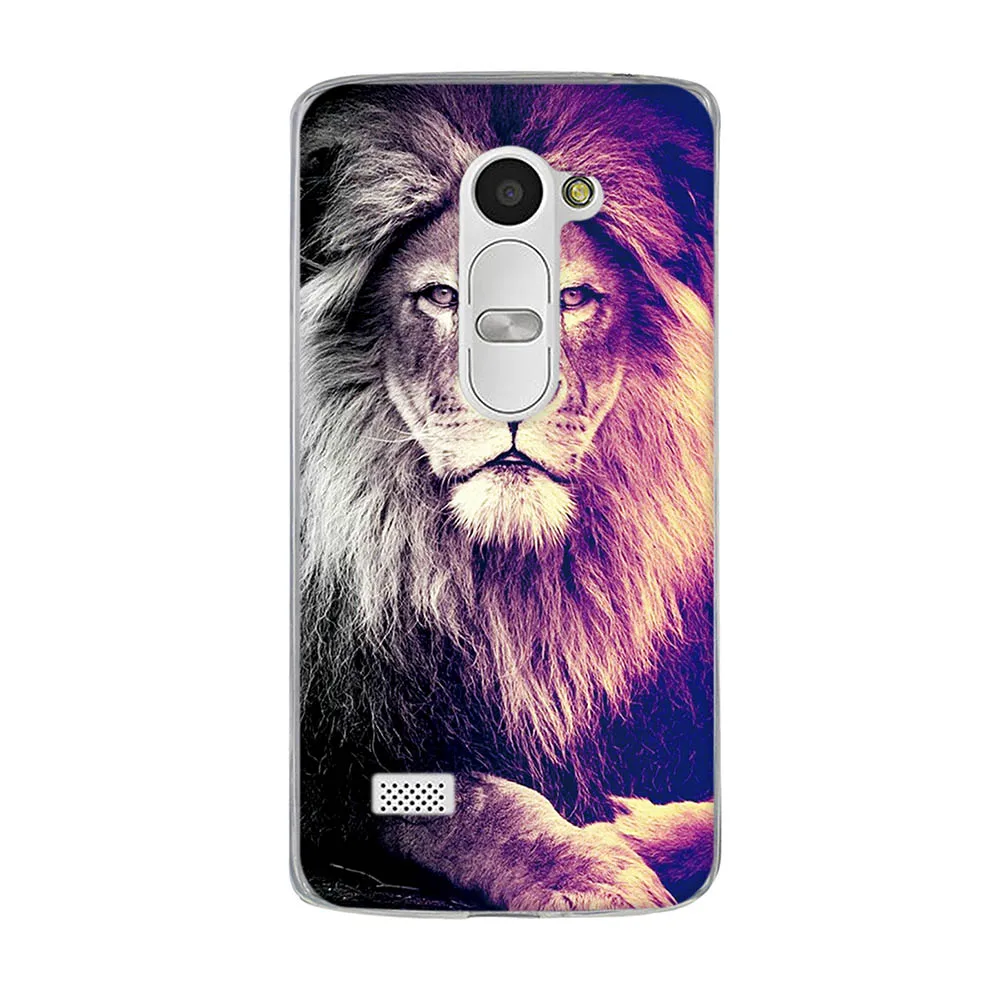 Чехол с животным узором для LG Leon, чехол из мягкого ТПУ для LG Leon 4G C40, чехол для LG LEON H340N H320 H324, чехол-бампер