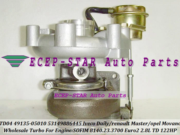 TF035 49135 05010 4913505010 53149706445 99466793 500321799 турбо для Renault Movano Opel Vauxhall 8140.23.3700 122HP