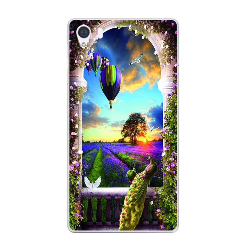 ZX13 Чехол для sony Xperia Z1 чехол Coque для sony Xperia Z1 L39H C6902 C6903 C6906 Чехлы ТПУ окрашенные Силиконовые чехлы Fundas Coque - Цвет: ZX13