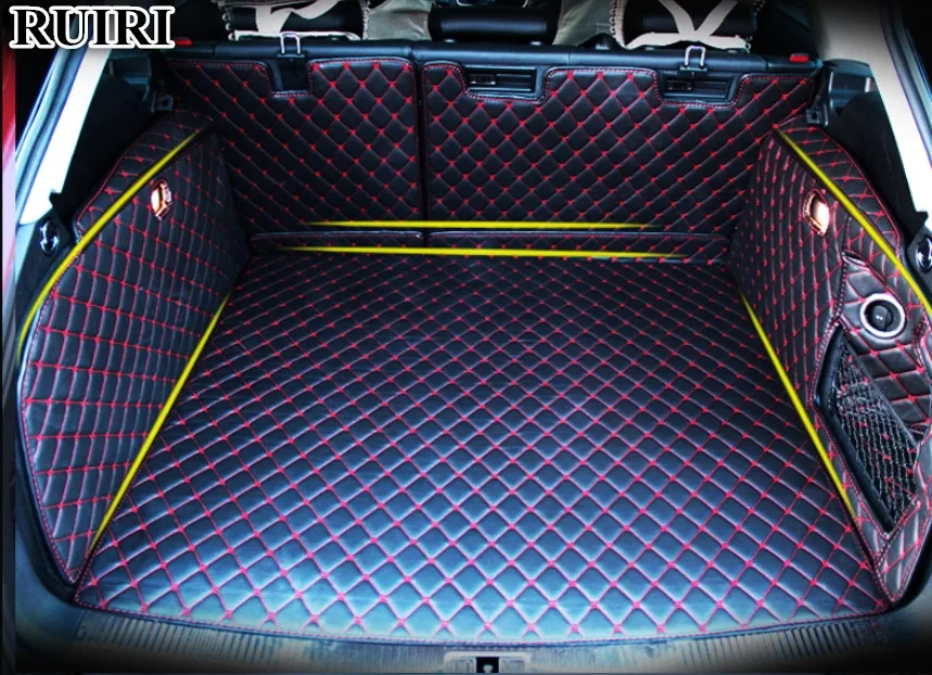 

High quality! Special car trunk mats for Audi A4 Avant B9 2020-2017 waterproof cargo liner mat boot carpets for A4 Avant 2019