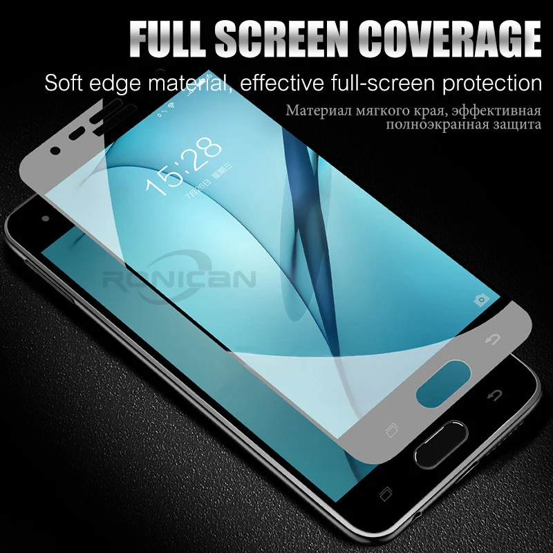 9H Защитное стекло для экрана Samsung Galaxy S6 S7 A3 A5 A8 A6 Plus A7 2018 закаленное защитная
