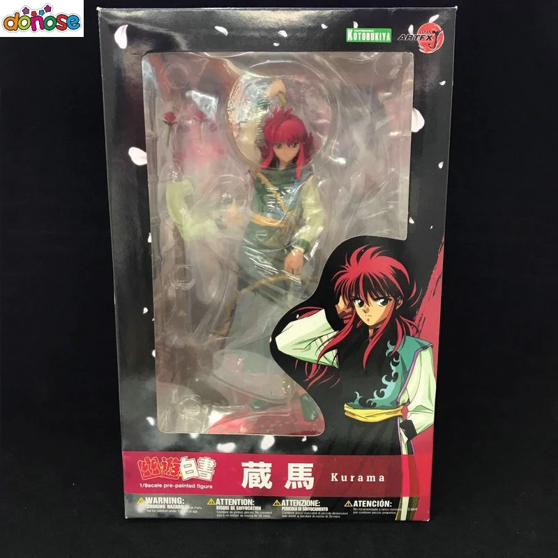 Kurama с розой хлыст фигурка 1/8 масштаб аниме Yu-Yu Hakusho Коллекция Модель Детская