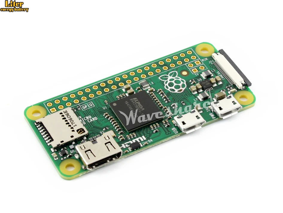 Самый новый оригинальный Raspberry Pi Zero V1.3 1 ГГц ЦП 512 МБ ОЗУ мини-HDMI порт дешевый pared-down