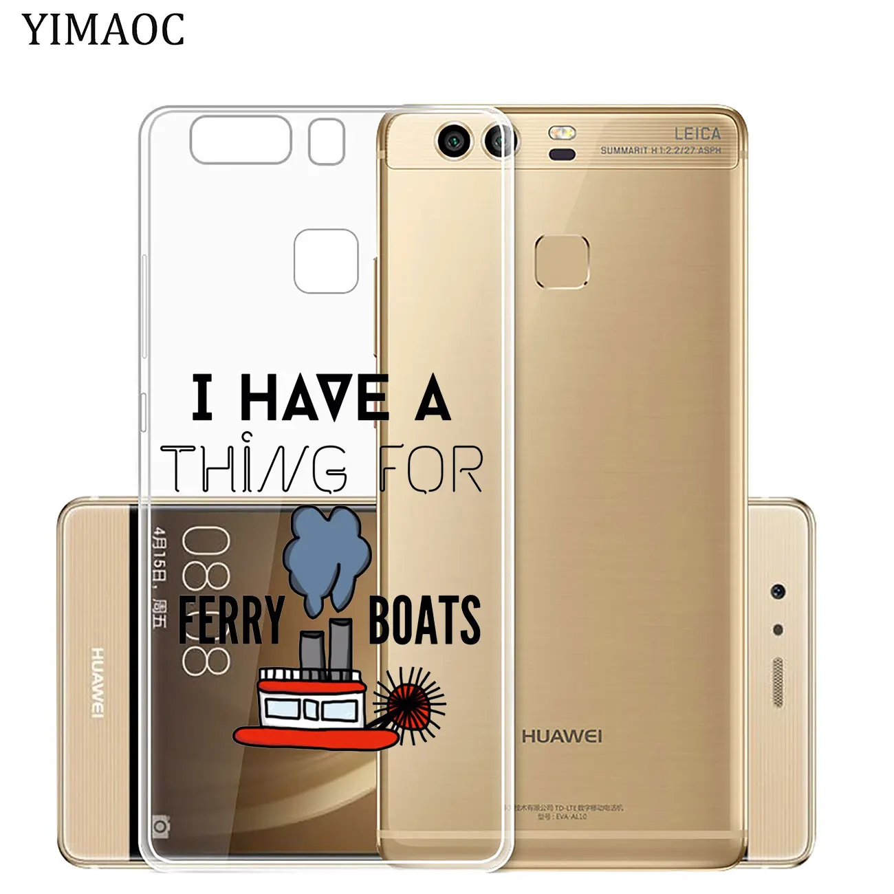Мягкий силиконовый чехол YIMAOC серого цвета для телефона Huawei P30 P20 Pro P10 P8 P9 Lite 2017 2016