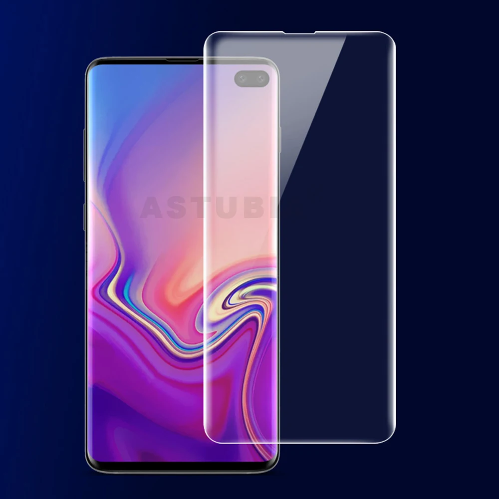 Гидрогель пленка для samsung S10 плюс Экран протектор с обмоткой эластичной пленкой
