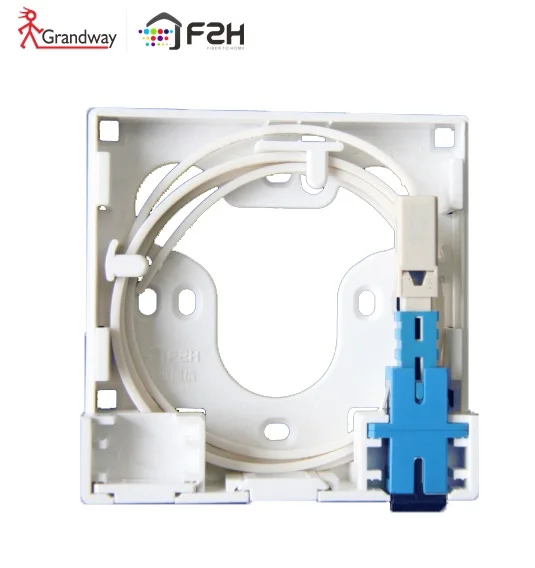 [Grandway ODN] FTTH 2 ядра внутренняя оптоволоконная коробка/розетка F2H FFS B|Оптоволоконное