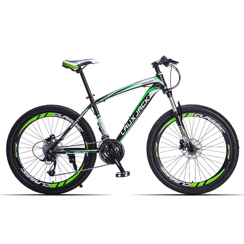 Lauxjack горный велосипед стальная рама 24 скоростей shimano механические дисковые
