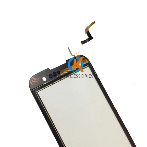 Черный цвет HQ для Lanix Ilium S410 сенсорный экран дигитайзер 1 шт./лот|touch screen digitizer|screen