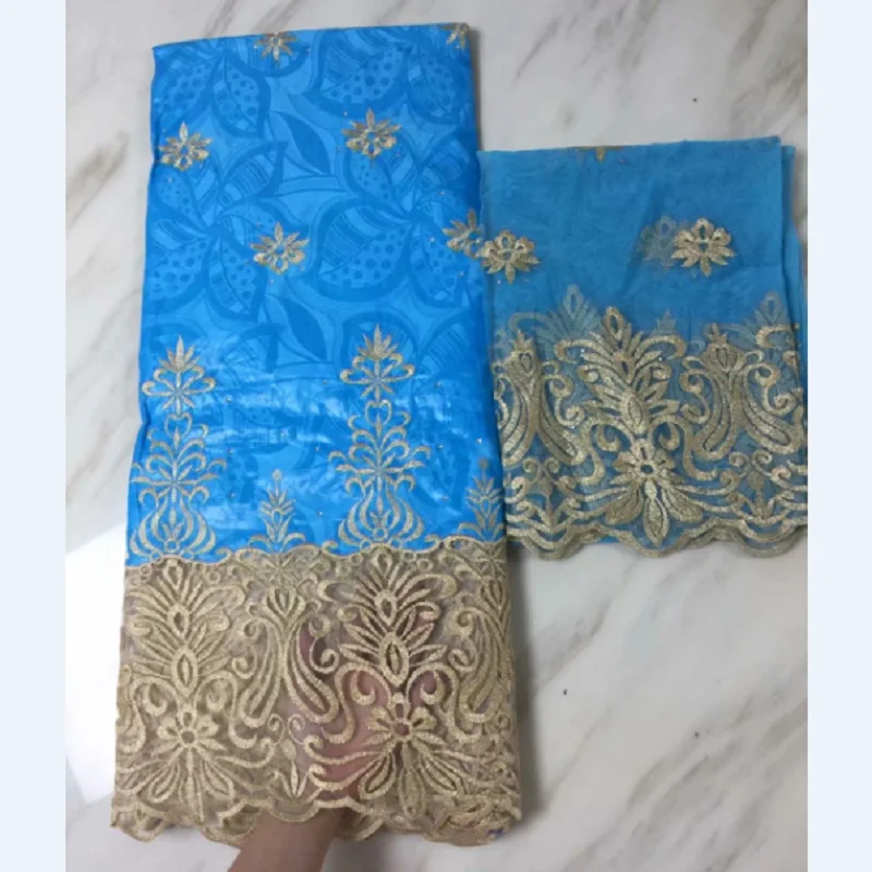 Bazin brode getzner в сетку кружева жаккард ткань со стразами 2018 бассейна riche tissu africain с 2yds