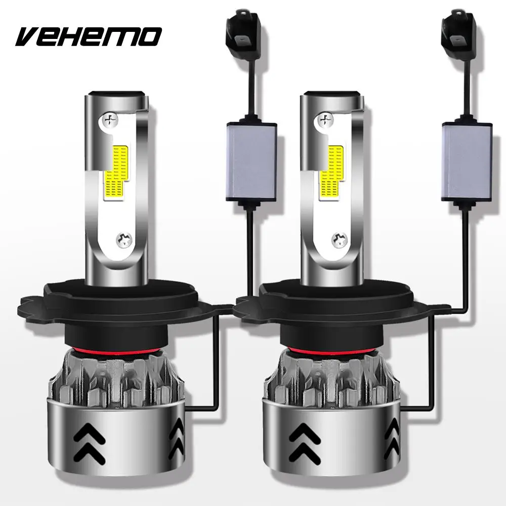 Vehemo H4/HB2/9003 Mini6 светодиодный противотуманные свет Автомобильные аксессуары лампы