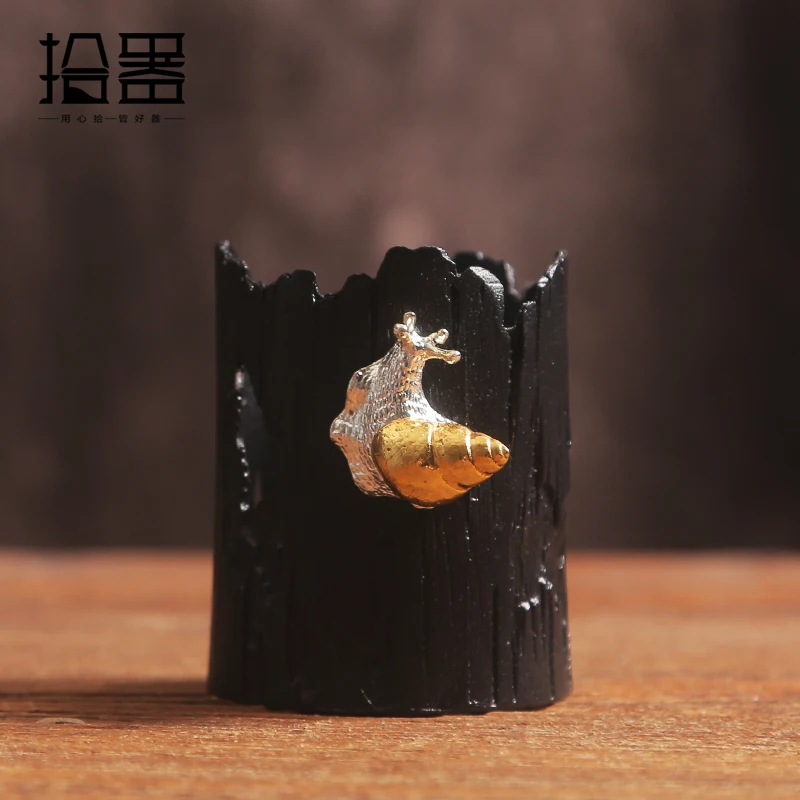 2017 ручной работы Олово Чай заварки горшок дуршлаг комплект Кофе Percolator Leaf специй