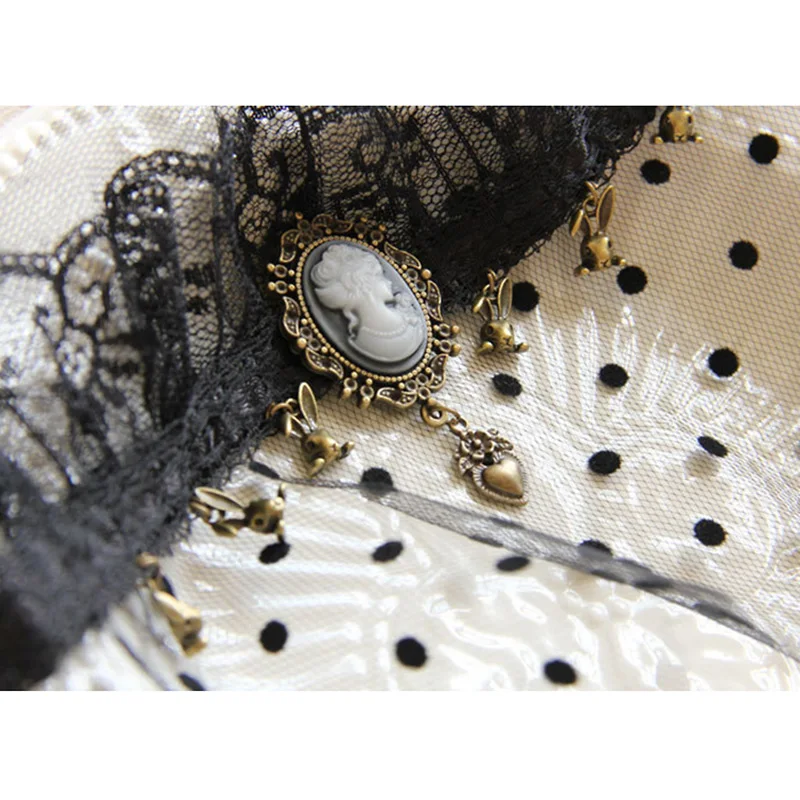 Кружевное лицо маска для глаз повязка на голову сексуальная готическая