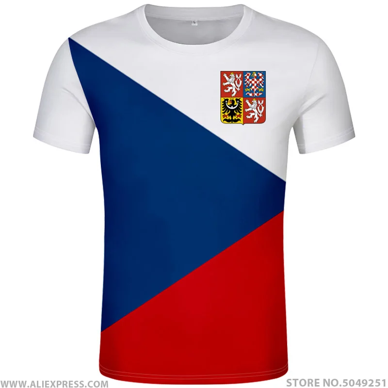 Черная футболка с надписью сделай сам cze nation flag cz|Мужские футболки| |
