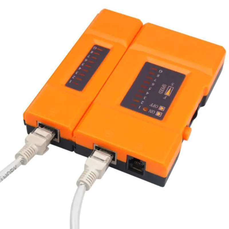 Тестер кабелей TRIXES LAN Ethernet сетевой телефон Mini pro Rj45 Cat6e Cat5e Rj11 UTP STP дистанционный