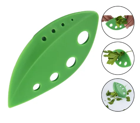 1 шт. пластмассовый съемник для листьев розмарина тимьяна |