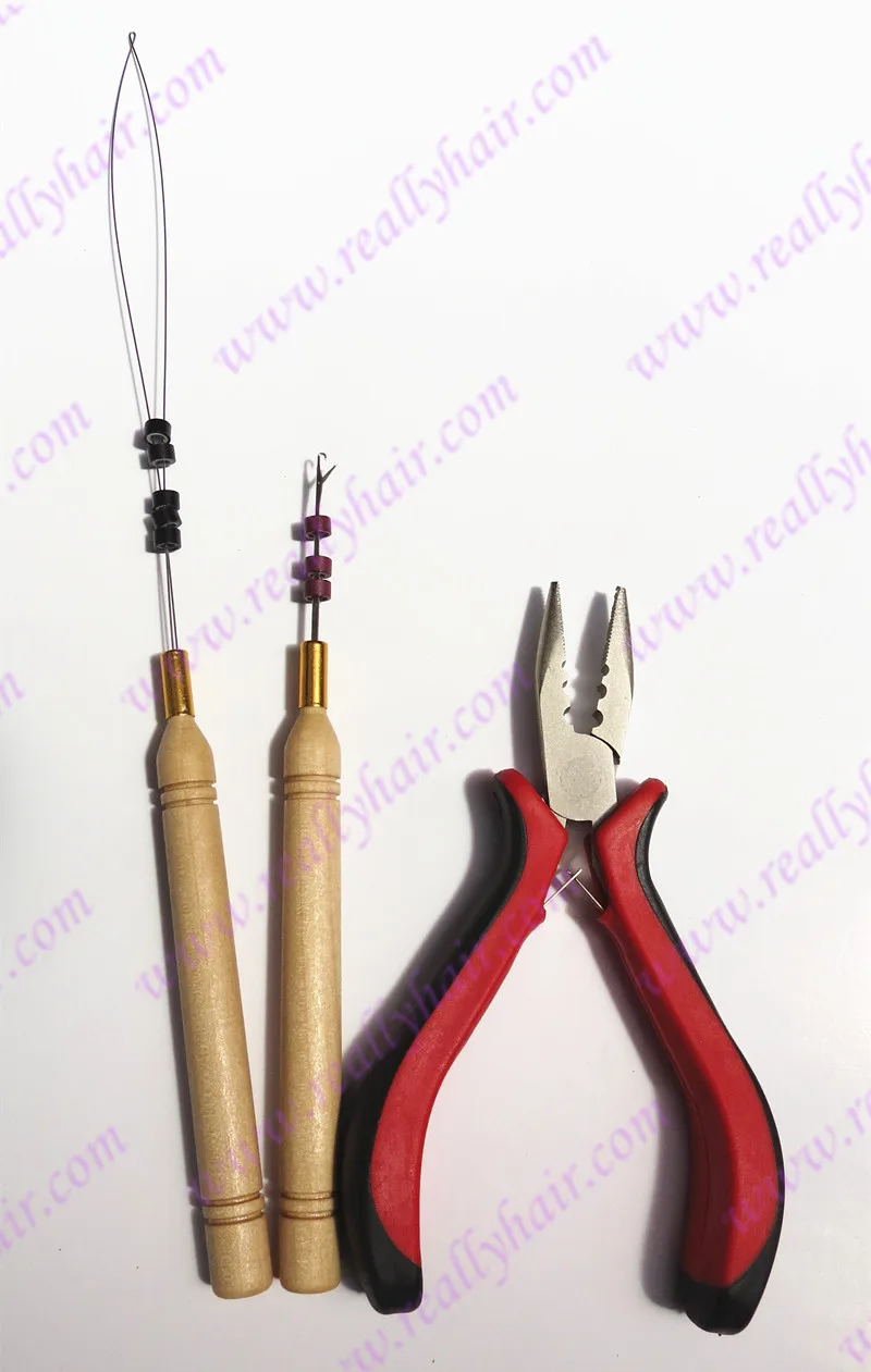 Бесплатная доставка 100 шт. силиконовых звеньев 1 плоскогубцы с тремя отверстиями