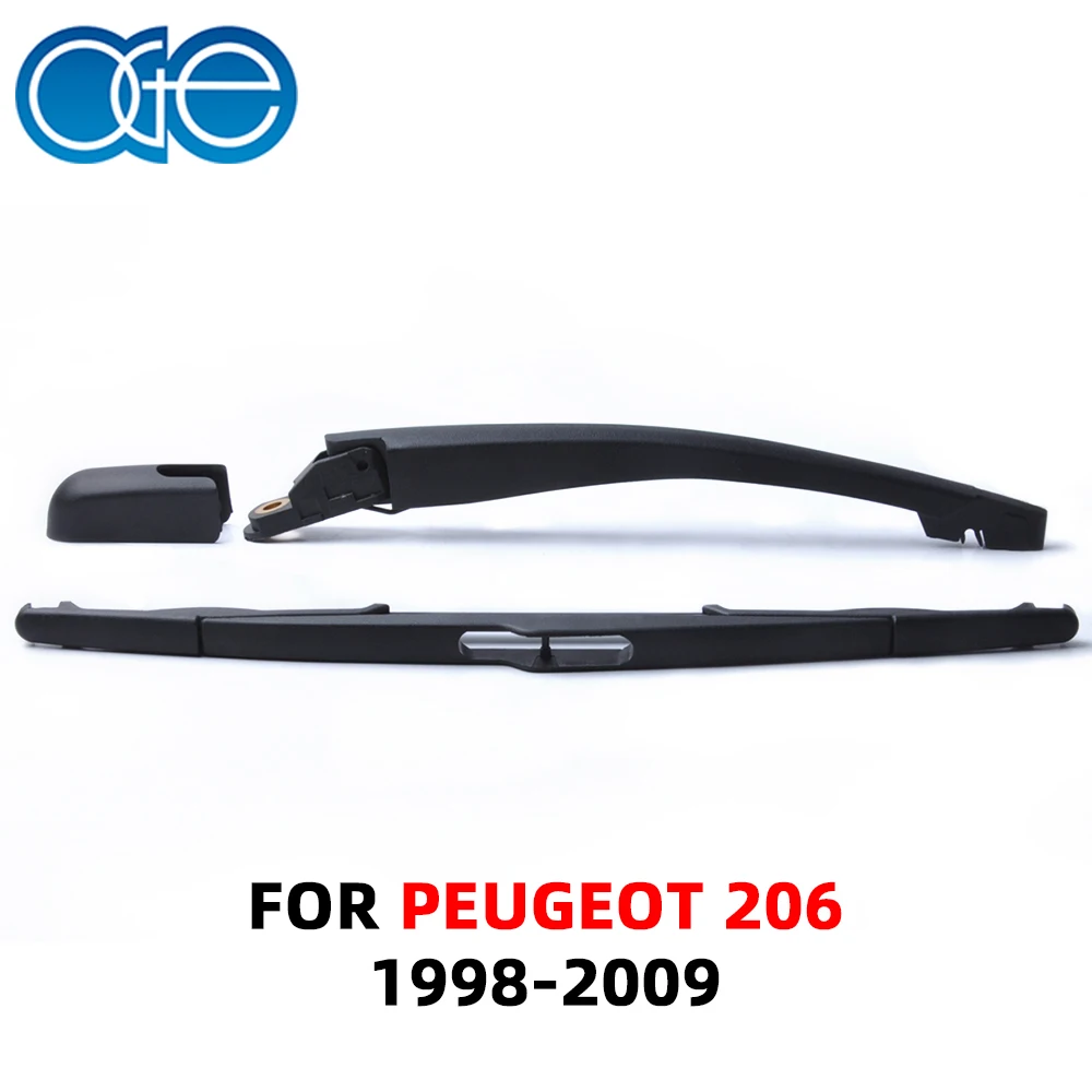 OGE Премиум Задний рычаг стеклоочистителя и лезвие для Peugeot 206 с 1998 по 2009 лобовое