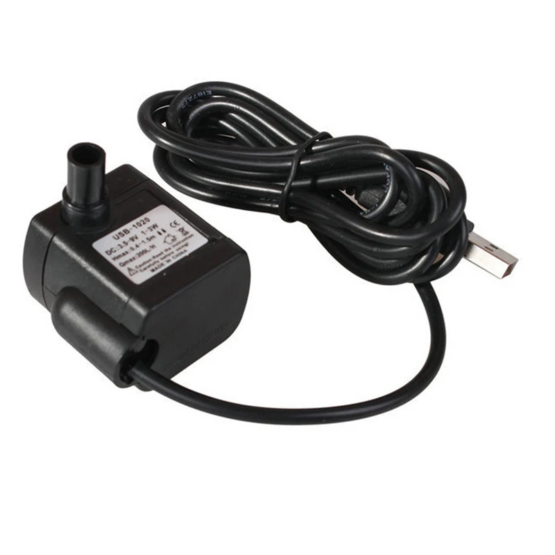 USB разъем DC насос микро бесщеточный напряжение DC3.5V 9V мощность 3 Вт головка 1 5 м