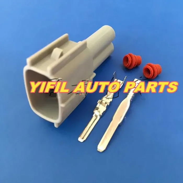 

10pcs/lot 2 Pin Female Sumitomo Knock Sensor Connector Socket For Toyata Corolla 90980-11875