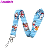 ransitute r465 cartoon animation cute lanyard neck strap for keys id card mobile phone straps badge holder diy hang rope