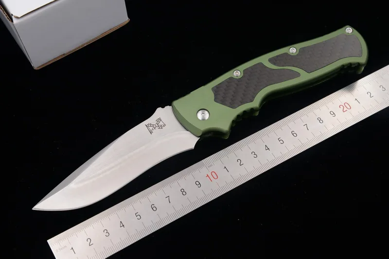 Army Green with logo JUFULE Walter Brend M2 сделано D2 лезвие из углеродного волокна Алюминиевая ручка для кемпинга выживания Открытый EDC Охотничий Тактический инструмент кухонный нож - Цвет: Army Green with logo