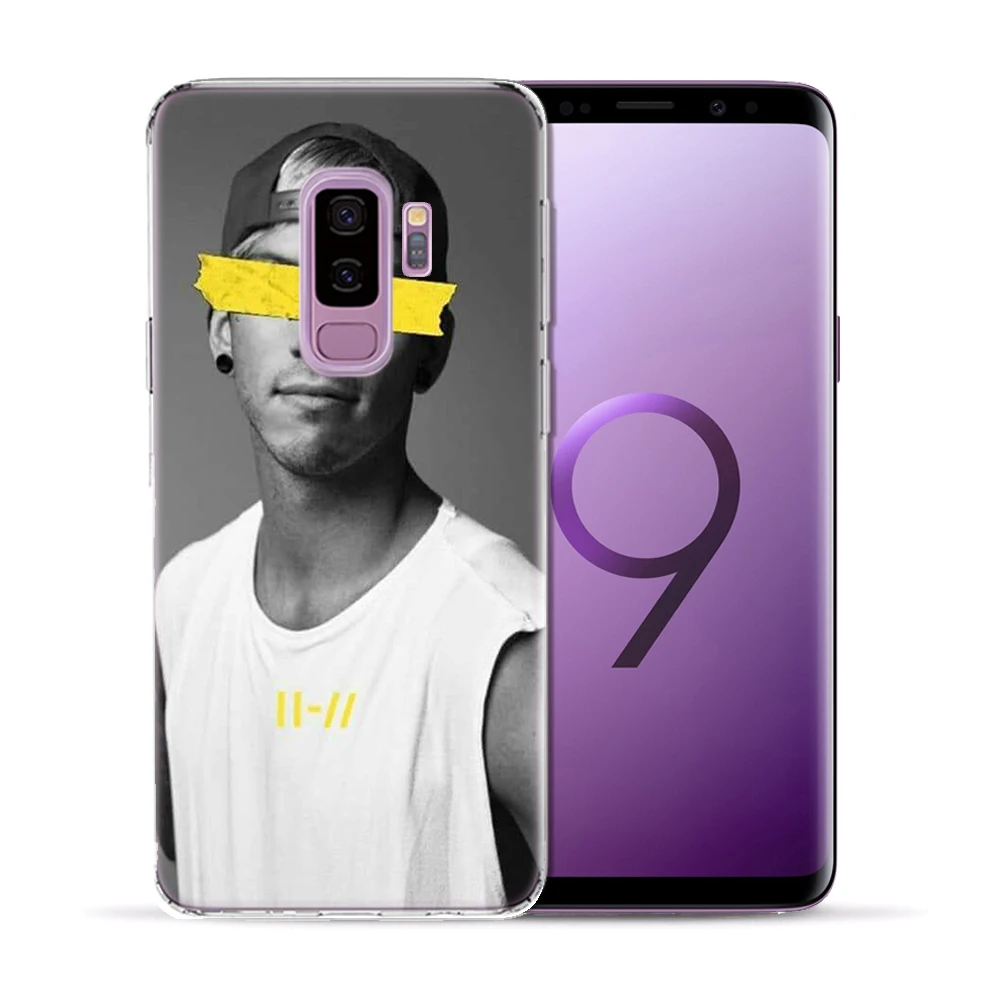Мягкий чехол из ТПУ Twenty One Pilots 21 для Samsung Galaxy S5 Mini S6 S7 Edge S8 S9 Plus прозрачный Etui Funda