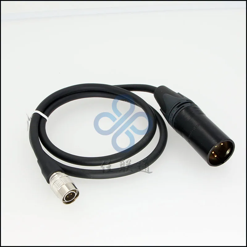 Кэннон мужской XLR4 Разъем для 4 pin Hirose HR10A 7P 4P (73) силовой кабель совместимость с Arri