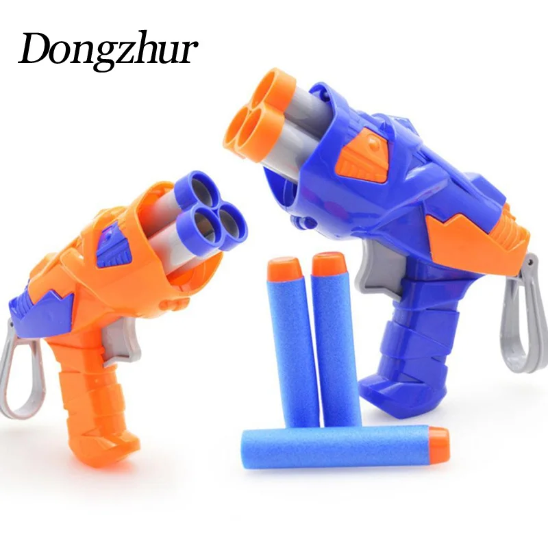 Детские игрушки Dongzhur мягкая игрушечная пуля EVA пистолет для пуль стрел бластеры с
