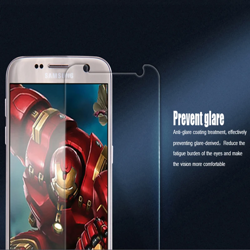 9H Tempered Glass For Samsung Galaxy S6 S7 A3 A5 A7 J3 J5 J7 2016 2017 A8 2018 Prime Screen Protector HD Protective Film | Мобильные