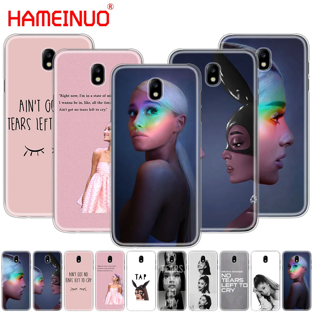 HAMEINUO чехол для телефона с надписью No Tears Left To Cry ariana grande Samsung Galaxy J3 J5 J7 2017 J527 J727 J327 J330