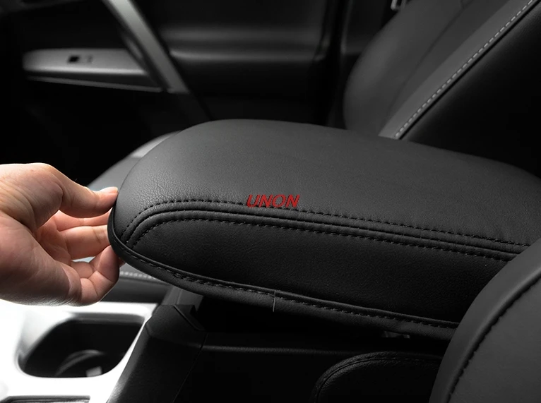 Автомобильный Подлокотник Накладка консоль подлокотник Накладка для Toyota RAV4 автомобильные аксессуары
