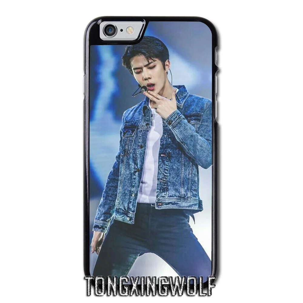 О SE HUN SeHun экзо чехол для iPhone samsung 4S 5S 6 S 7 8 XR XS Max Note 9 S5 S6 S7 край S8 S9 S10 рlus