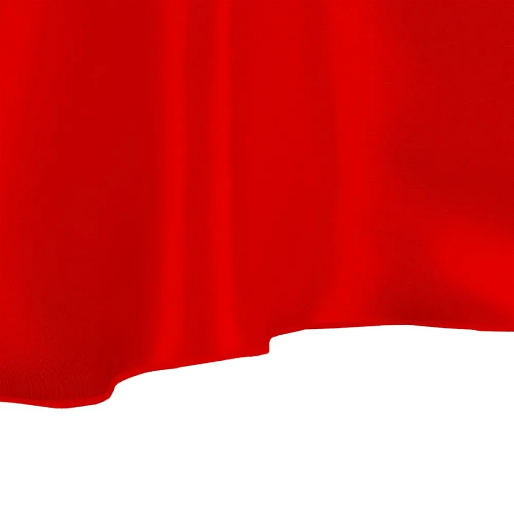Элегантные красные атласные скатерти 10 шт. 90 дюймов украшение для стола свадьбы