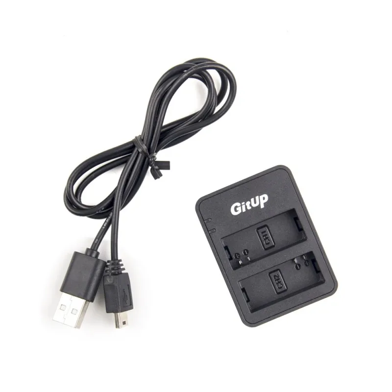 Оригинальное двойное зарядное устройство GituUP для экшн-камеры GitUp G3 Git3 Duo удобно
