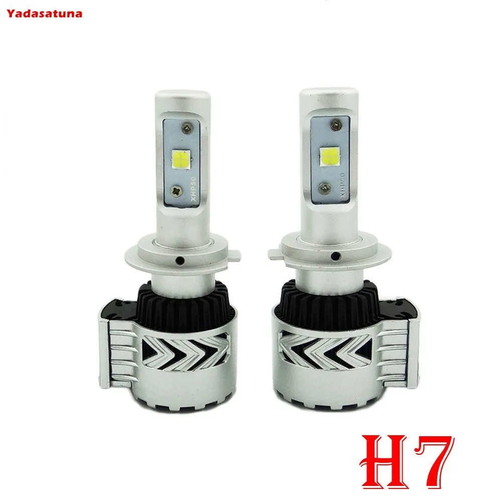 G8 светодиодный фар Conversion Kit H7 80 Вт 12000LM XHP-50 чипы встроенный вентилятор теплоотвода