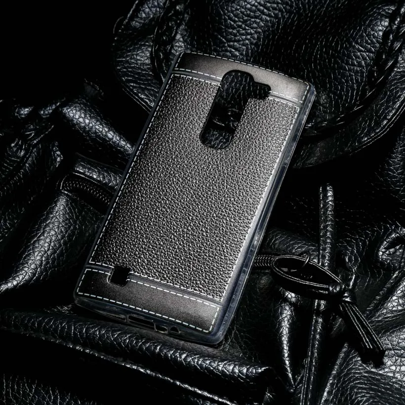 Akabeila телефон чехол s для LG Optimus G4 Mini LG Magna C90Y90 Volt 2 LS751 G4C H522Y H500F чехол для телефона мягкий ТПУ чехол - Цвет: Black