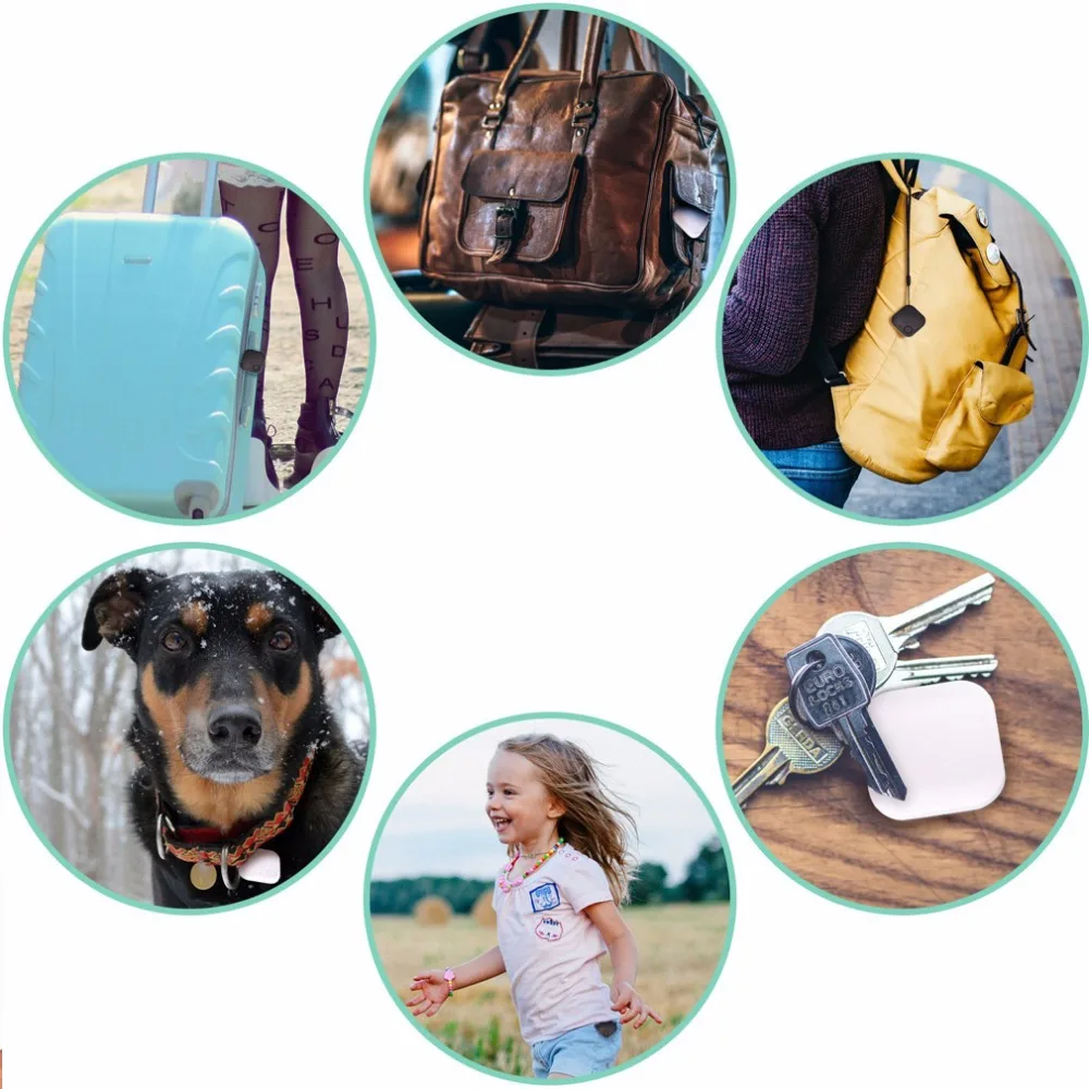 Умный Bluetooth Автоспуск чтобы найти кольцо для ключей с маленьким милым