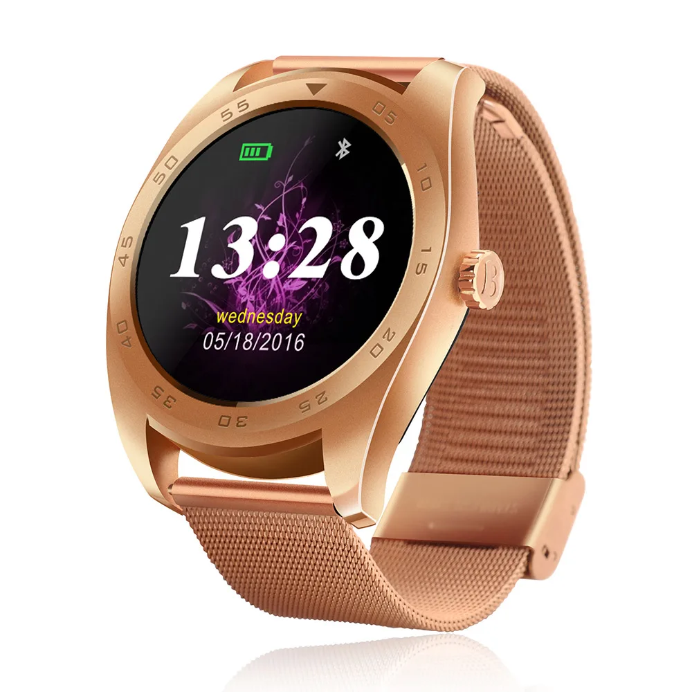 Оригинальный K89 Bluetooth 4 0 монитор сердечного ритма Смарт часы с трехосевым