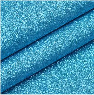 Blue Искусственная блестящая синтетическая кожа ткань ПУ блестки блестящая ткань настенная декоративная искусственная кожа швейный Материал 100*140 см - Цвет: Blue