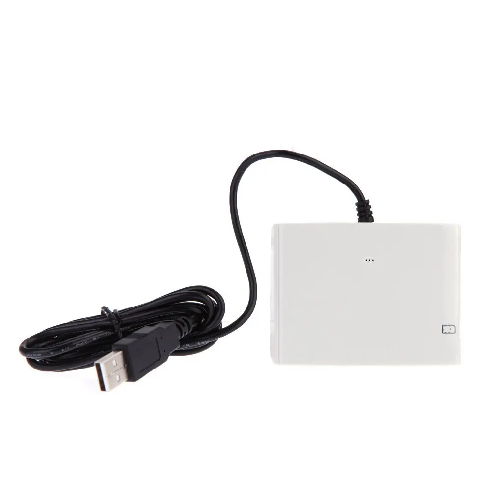 Контактный IC считыватель смарт карт Писатель чип R4 PC/SC поддержка sim карты для