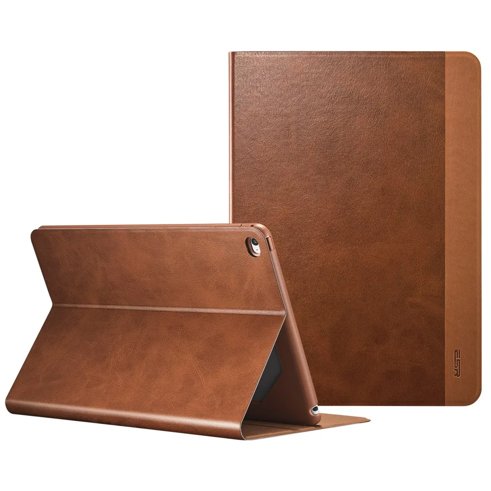 Чехол для iPad Air 2, ESR из искусственной кожи Smart Cover Чехол-книжка с подставкой с функцией автоматического сна/пробуждения экологический чехол для Air 2